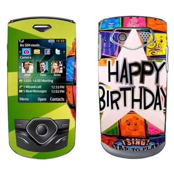   «  Happy birthday»   Samsung S3550
