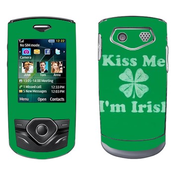   «Kiss me - I'm Irish»   Samsung S3550