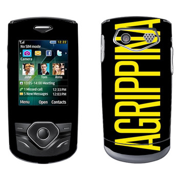   «Agrippina»   Samsung S3550