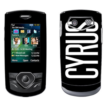   «Cyrus»   Samsung S3550