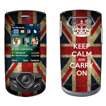   «Keep calm and carry on»   Samsung S3550