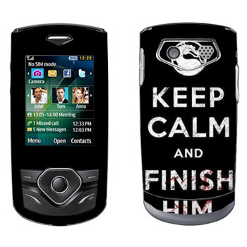   «Keep calm and Finish him Mortal Kombat»   Samsung S3550