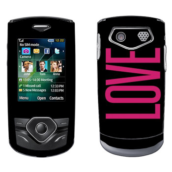   «Love»   Samsung S3550