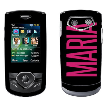  «Maria»   Samsung S3550