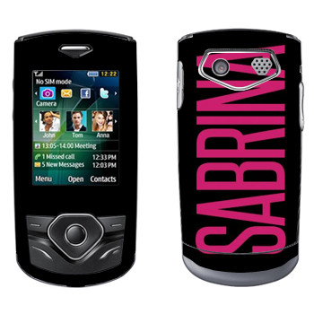   «Sabrina»   Samsung S3550