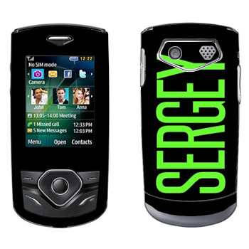   «Sergey»   Samsung S3550