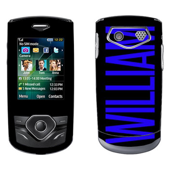   «William»   Samsung S3550