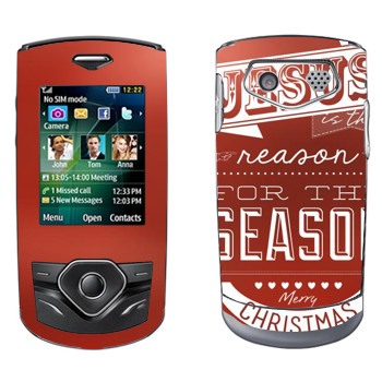   «Jesus is the reason for the season»   Samsung S3550