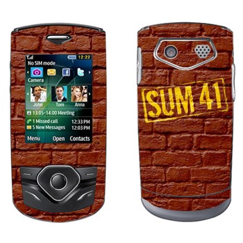  «- Sum 41»   Samsung S3550