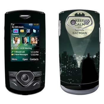   «Keep calm and call Batman»   Samsung S3550