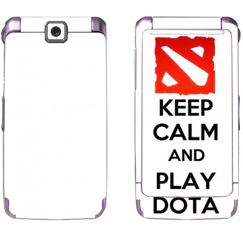   «Keep calm and Play DOTA»   Samsung S3600