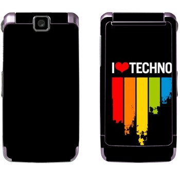   «I love techno»   Samsung S3600