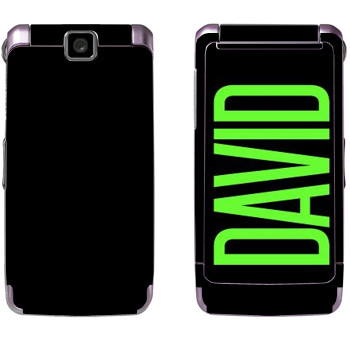   «David»   Samsung S3600