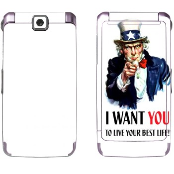   « : I want you!»   Samsung S3600