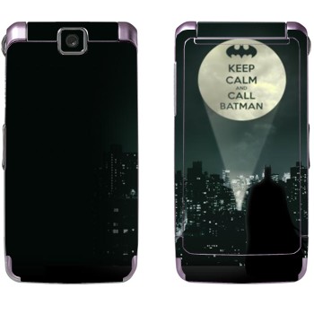   «Keep calm and call Batman»   Samsung S3600