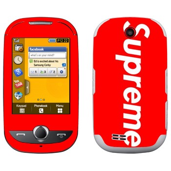   «Supreme   »   Samsung S3650 Corby