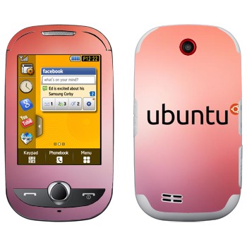   «Ubuntu»   Samsung S3650 Corby