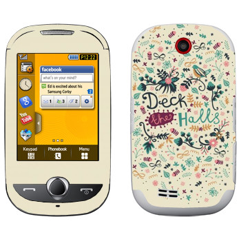   «Deck the Halls - Anna Deegan»   Samsung S3650 Corby