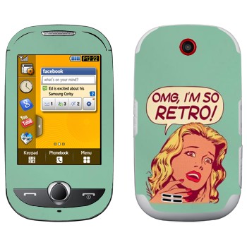   «OMG I'm So retro»   Samsung S3650 Corby