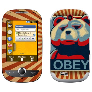   «  - OBEY»   Samsung S3650 Corby