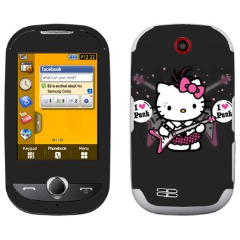   «Kitty - I love punk»   Samsung S3650 Corby