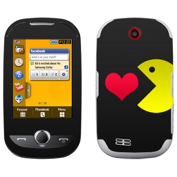   «I love Pacman»   Samsung S3650 Corby