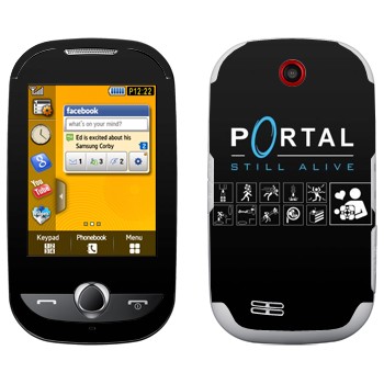   «Portal - Still Alive»   Samsung S3650 Corby