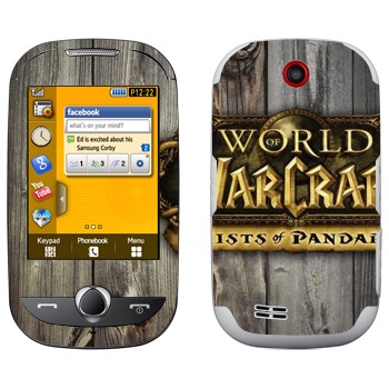   «World of Warcraft : Mists Pandaria »   Samsung S3650 Corby