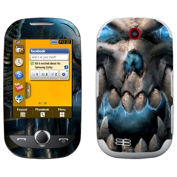   «Wow skull»   Samsung S3650 Corby