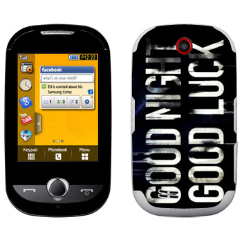   «Dying Light black logo»   Samsung S3650 Corby