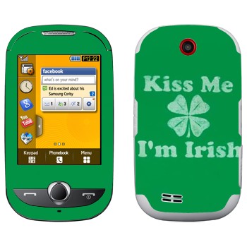   «Kiss me - I'm Irish»   Samsung S3650 Corby