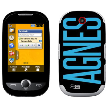   «Agnes»   Samsung S3650 Corby