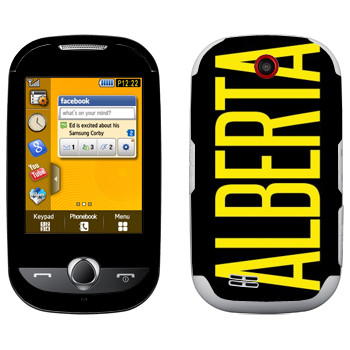   «Alberta»   Samsung S3650 Corby