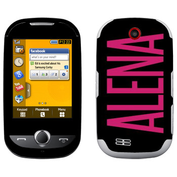   «Alena»   Samsung S3650 Corby
