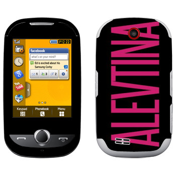   «Alevtina»   Samsung S3650 Corby