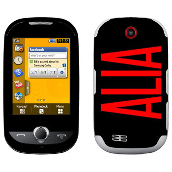   «Alia»   Samsung S3650 Corby
