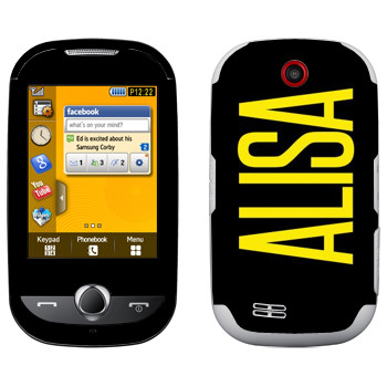   «Alisa»   Samsung S3650 Corby