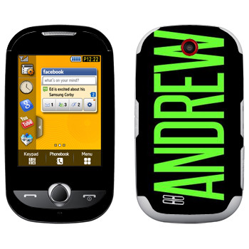   «Andrew»   Samsung S3650 Corby