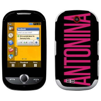   «Antonina»   Samsung S3650 Corby