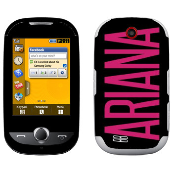   «Ariana»   Samsung S3650 Corby