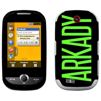   «Arkady»   Samsung S3650 Corby