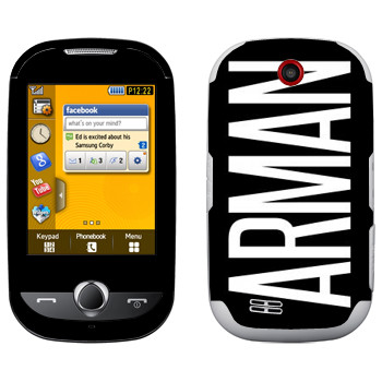   «Arman»   Samsung S3650 Corby