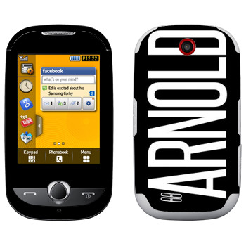   «Arnold»   Samsung S3650 Corby