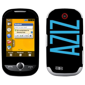   «Aziz»   Samsung S3650 Corby