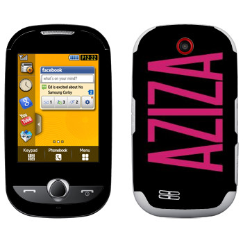   «Aziza»   Samsung S3650 Corby