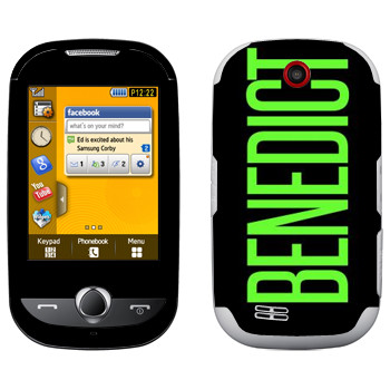   «Benedict»   Samsung S3650 Corby