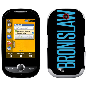   «Bronislaw»   Samsung S3650 Corby