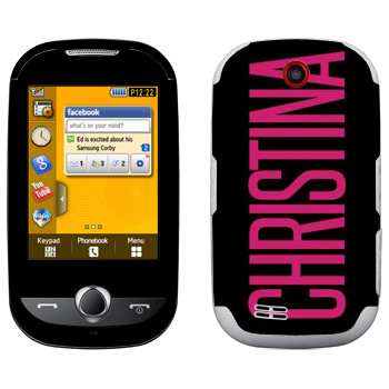   «Christina»   Samsung S3650 Corby