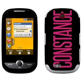   «Constance»   Samsung S3650 Corby