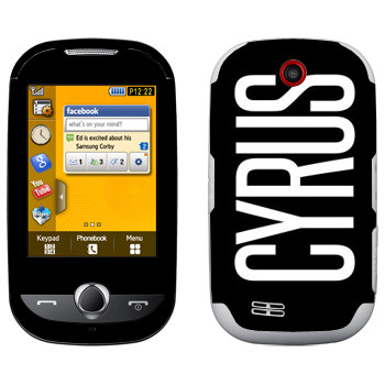   «Cyrus»   Samsung S3650 Corby